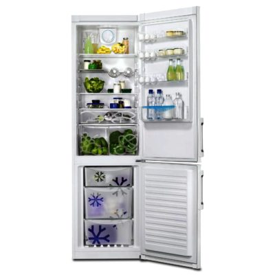 Zanussi ZRB38426WA A++ Frost Free Fridge Freezer in White Zanussi ZRB38426WA A++ Frost Free Fridge Freezer in White